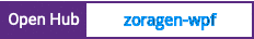 Open Hub project report for zoragen-wpf